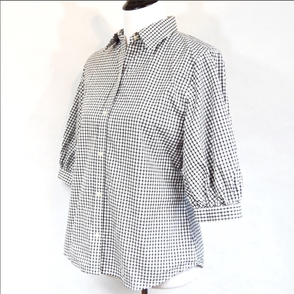LAUREN RALPH LAUREN GINGHAM BISHOP SLEEVE - Picture 3 of 5